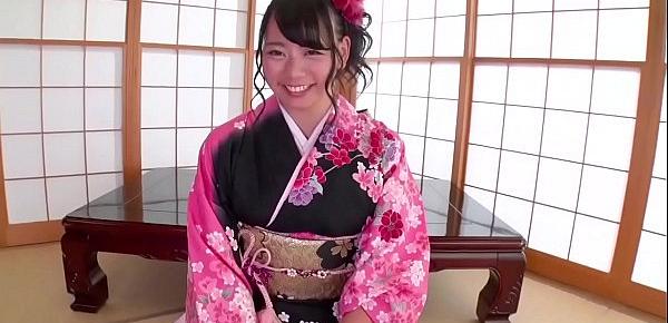  Flawless blowjob in her kimono during home XXX - More at javhd.net